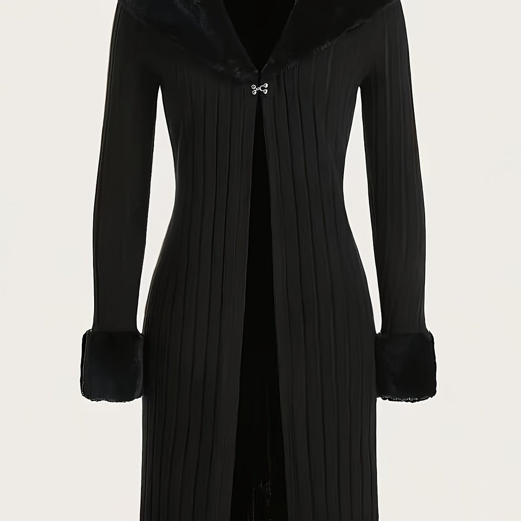 Long Loose Cardigan Women'S Thin Temperament Coat