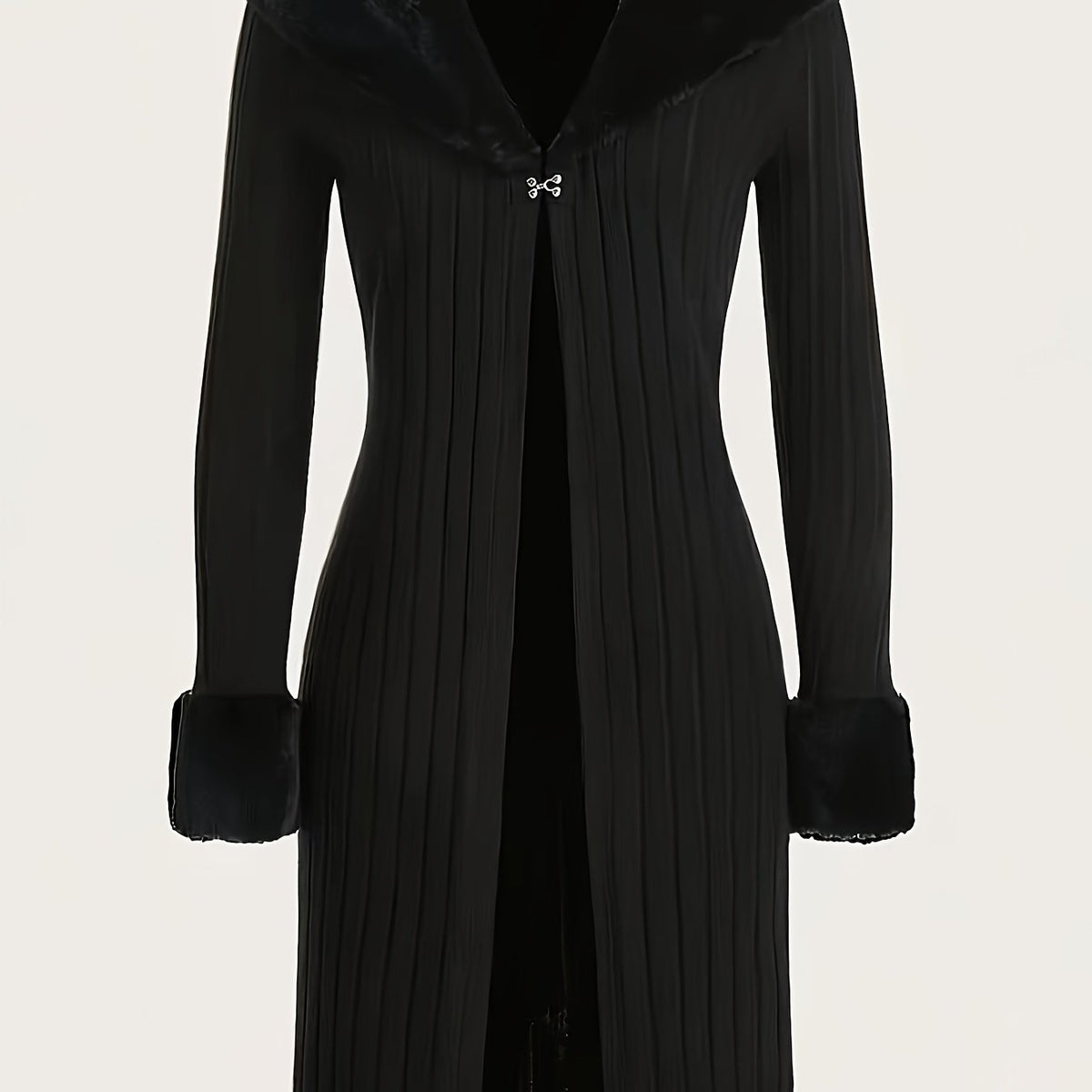 Long Loose Cardigan Women'S Thin Temperament Coat