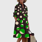 Jolie | Midi Shirt Dress with Pockets for Women