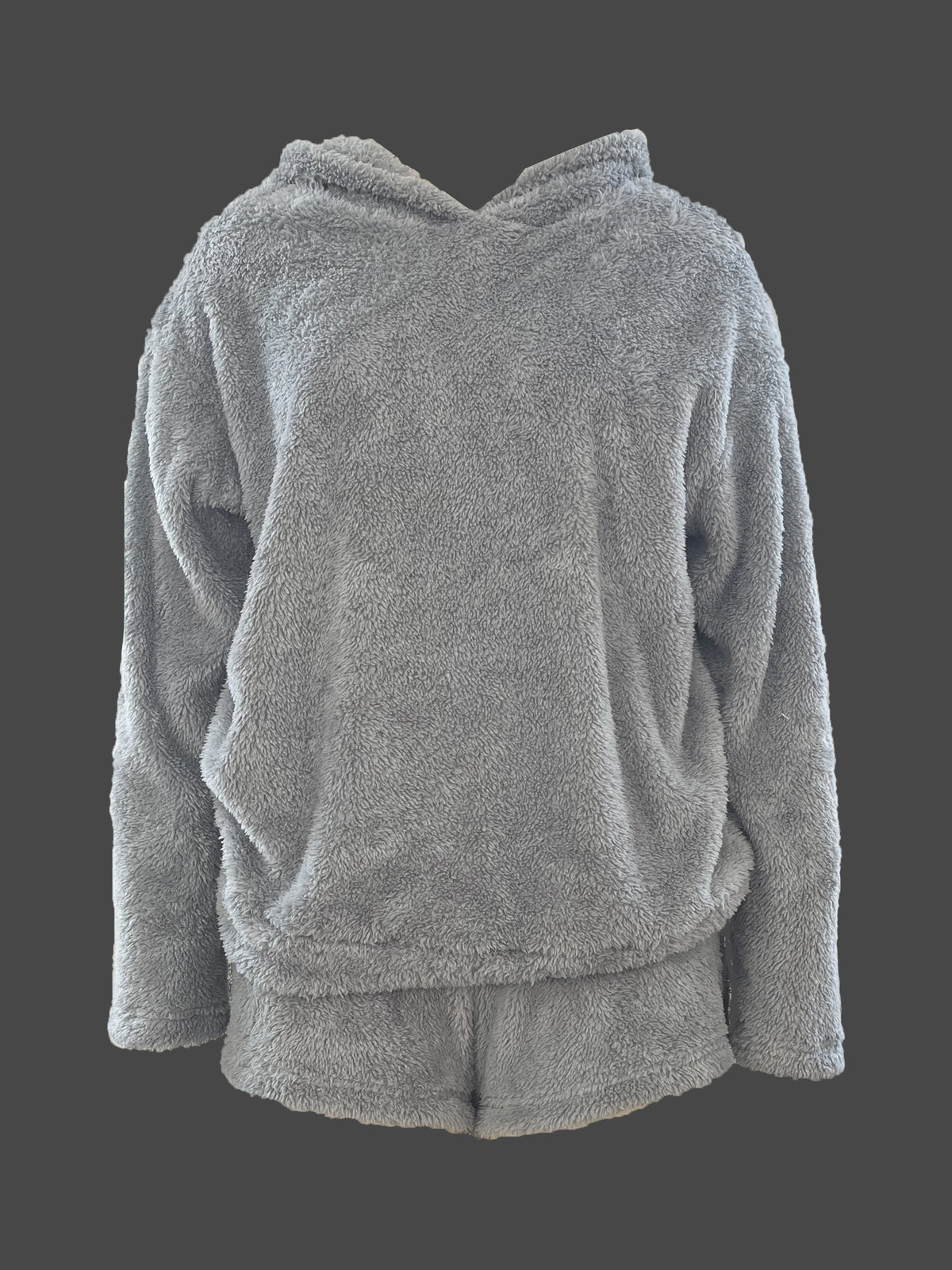 [Women's Hooded Set] Fashion Women's Casual Solid Color Long Sleeve Hooded Set