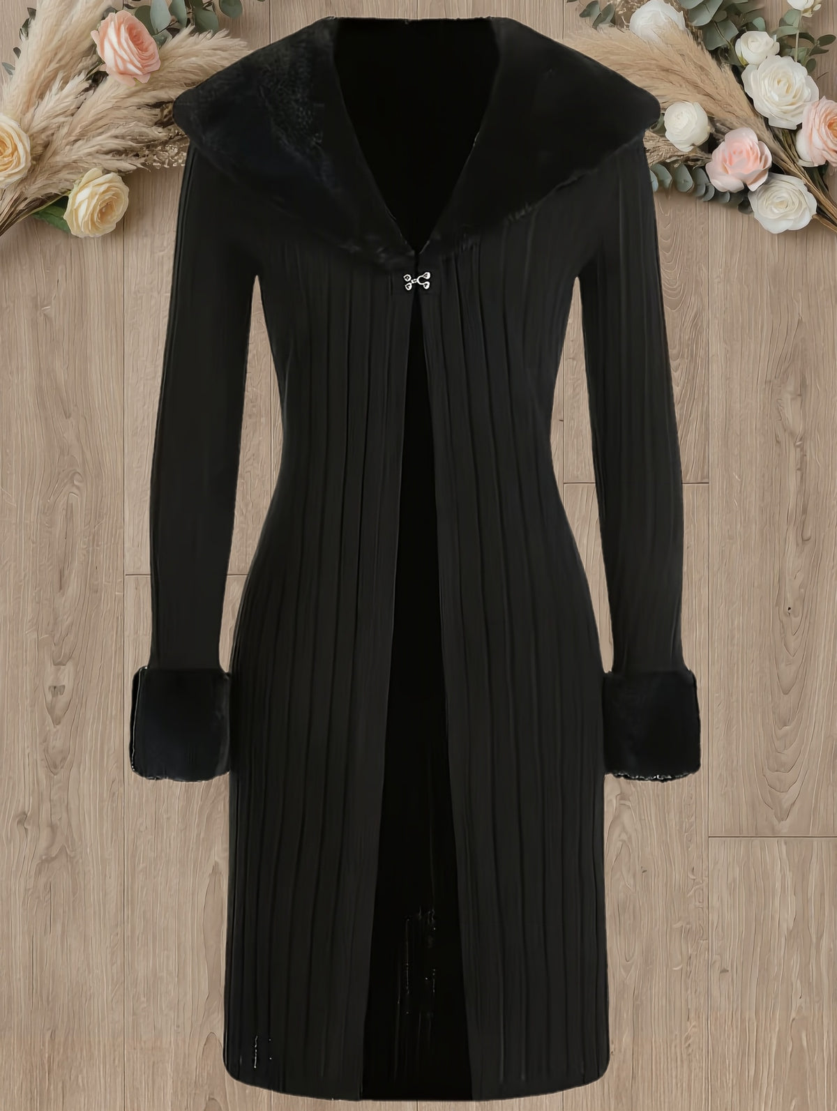 Long Loose Cardigan Women'S Thin Temperament Coat