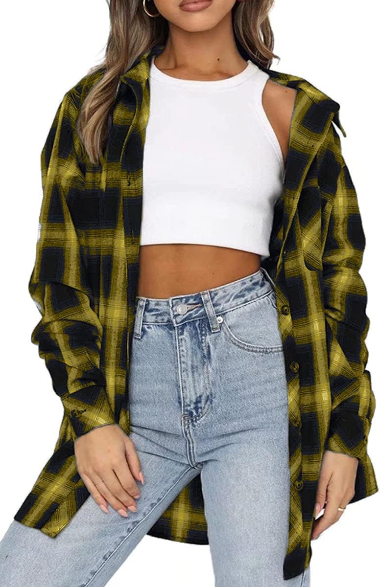 Button-Down Flannel Shirt