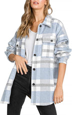 Classic Plaid Shirt Jacket