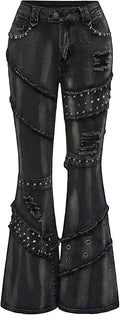 Studded Cargo Jeans