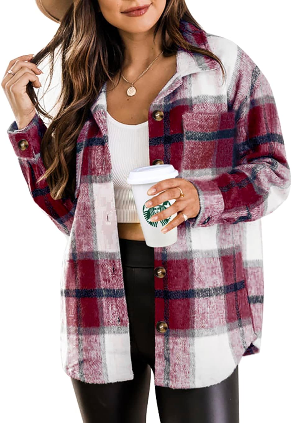 Plaid Pocket Shacket