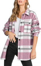 Classic Plaid Shirt Jacket