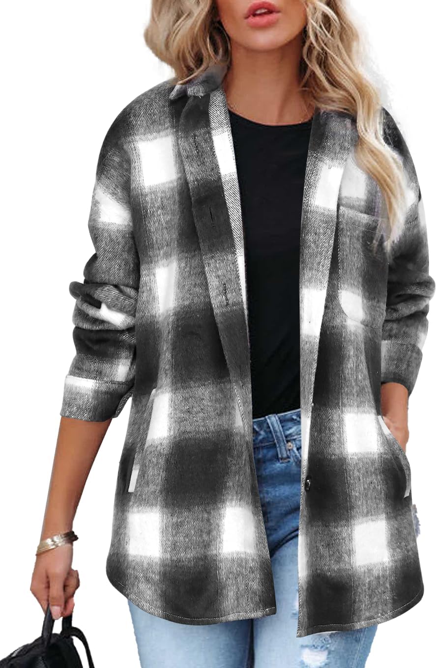Plaid Pocket Shacket