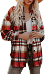 Classic Plaid Shirt Jacket
