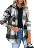 Classic Plaid Shirt Jacket