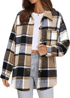 Classic Plaid Shirt Jacket