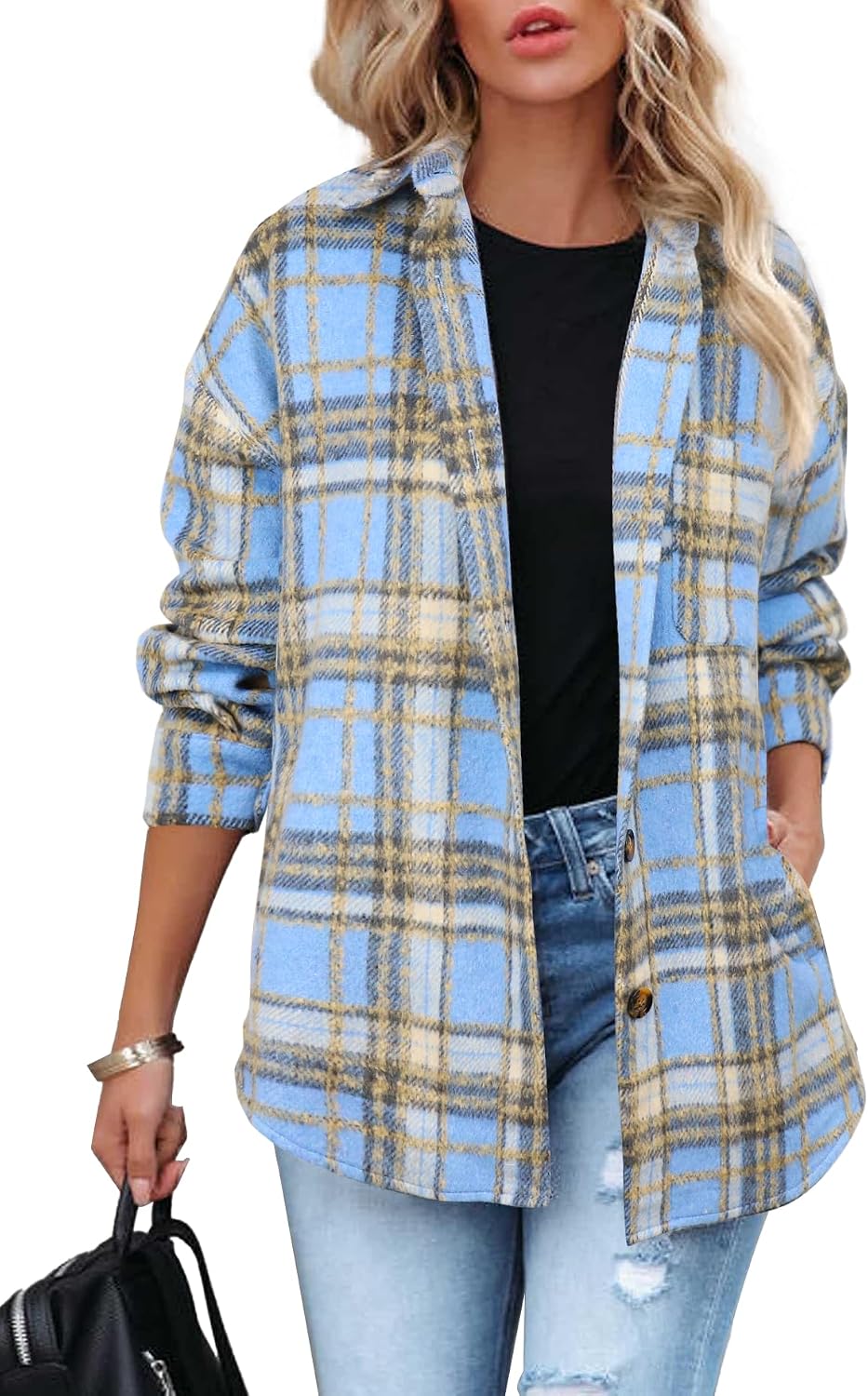 Plaid Pocket Shacket
