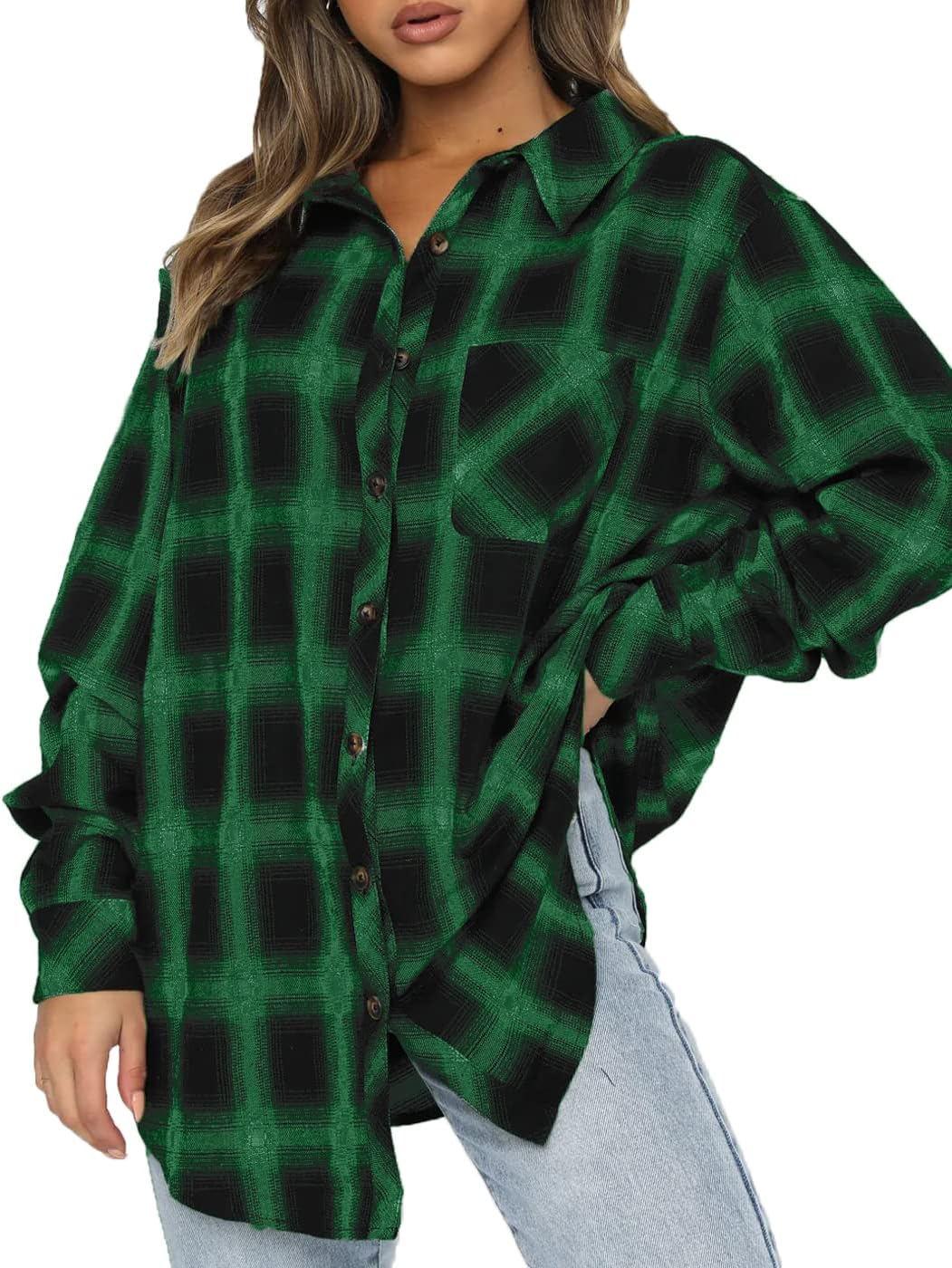 Button-Down Flannel Shirt