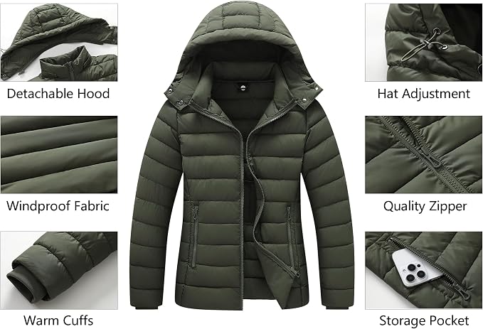 Lightweight Waterproof Puffer