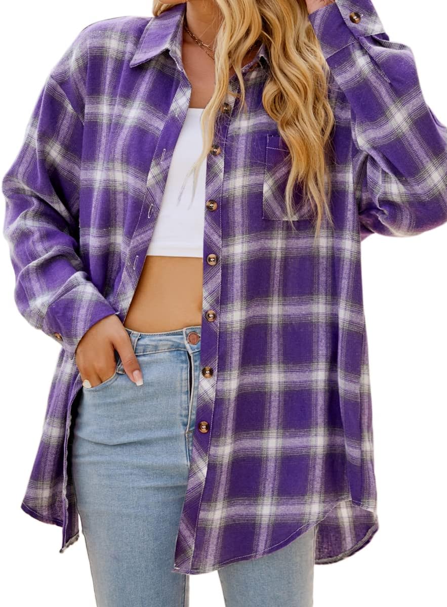 Button-Down Flannel Shirt