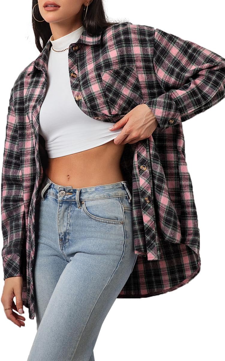Button-Down Flannel Shirt