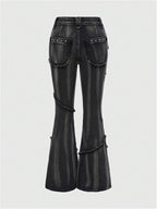 Studded Cargo Jeans