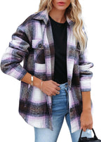 Classic Plaid Shirt Jacket