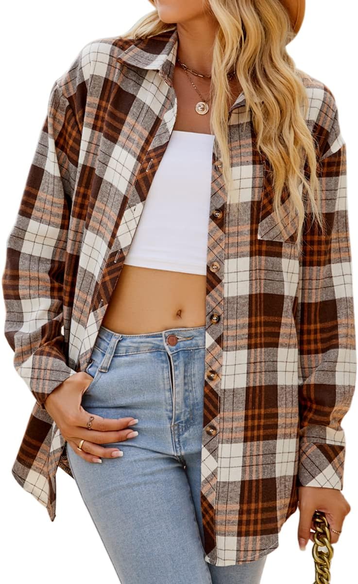 Button-Down Flannel Shirt