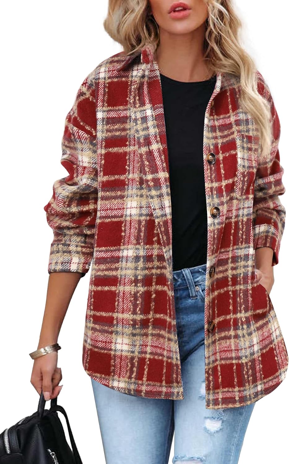Plaid Pocket Shacket