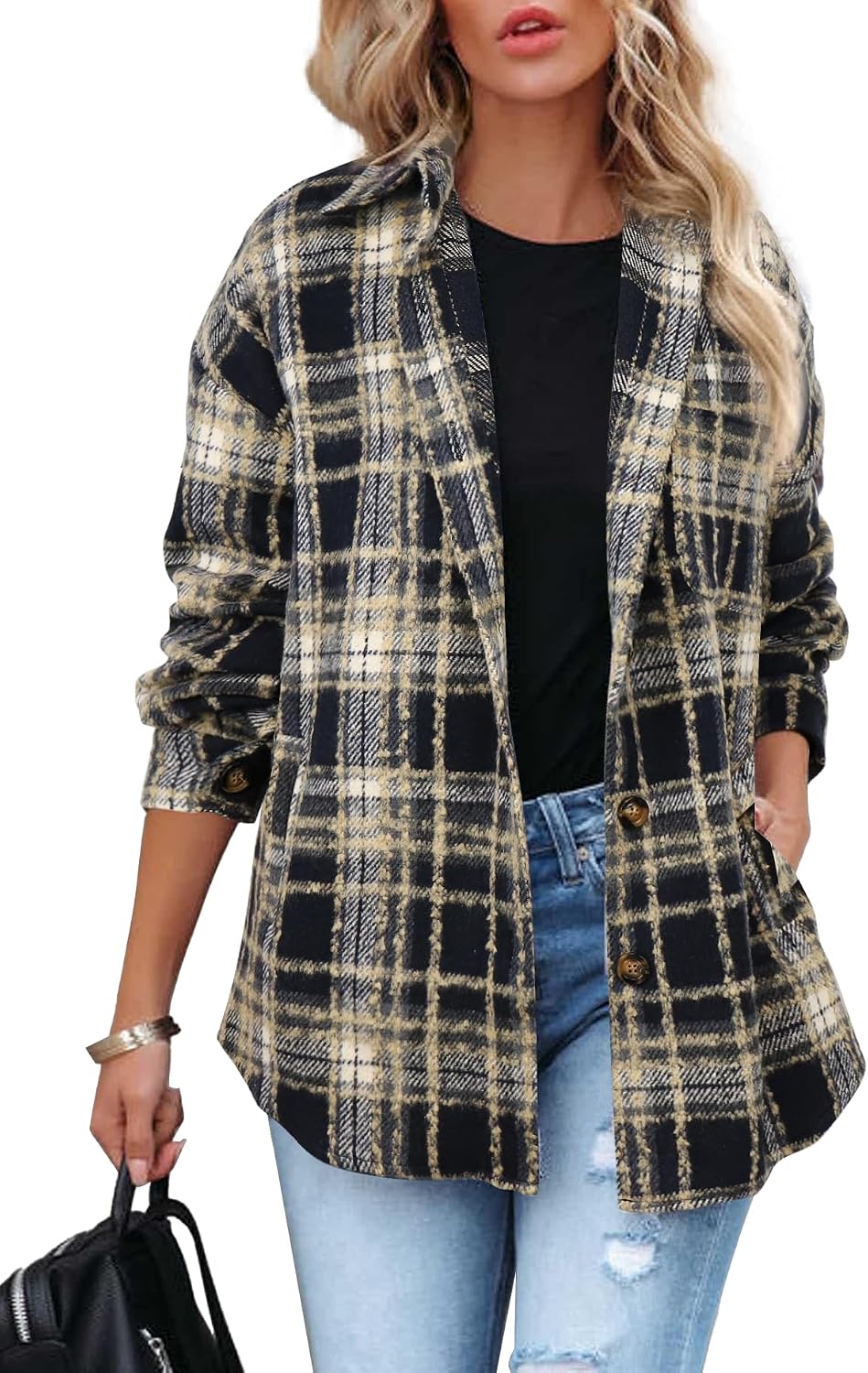 Plaid Pocket Shacket