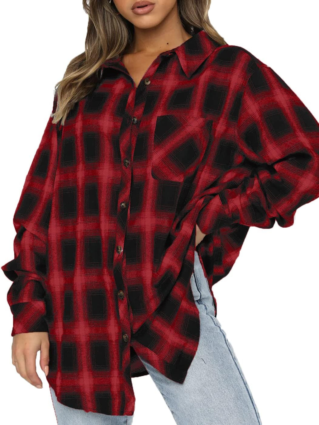 Button-Down Flannel Shirt