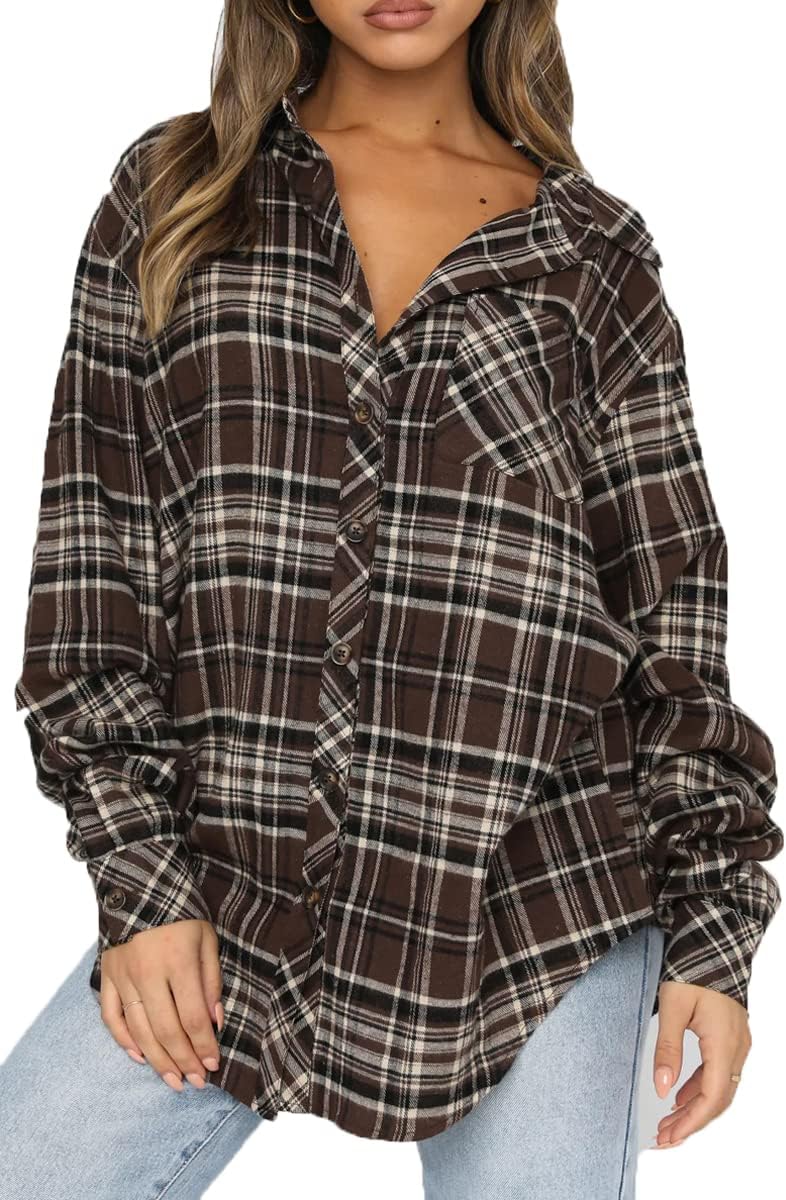 Button-Down Flannel Shirt