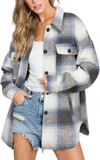 Classic Plaid Shirt Jacket