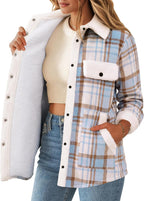 Flannel Jacket Fleece Shacket