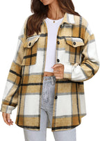 Classic Plaid Shirt Jacket