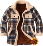 Flannel Jacket Fleece Shacket