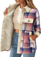 Flannel Jacket Fleece Shacket
