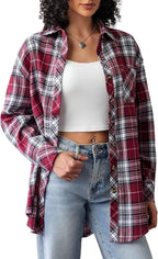 Button-Down Flannel Shirt