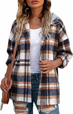 Hooded Flannel Shacket