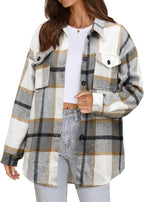 Classic Plaid Shirt Jacket