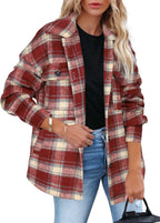 Classic Plaid Shirt Jacket