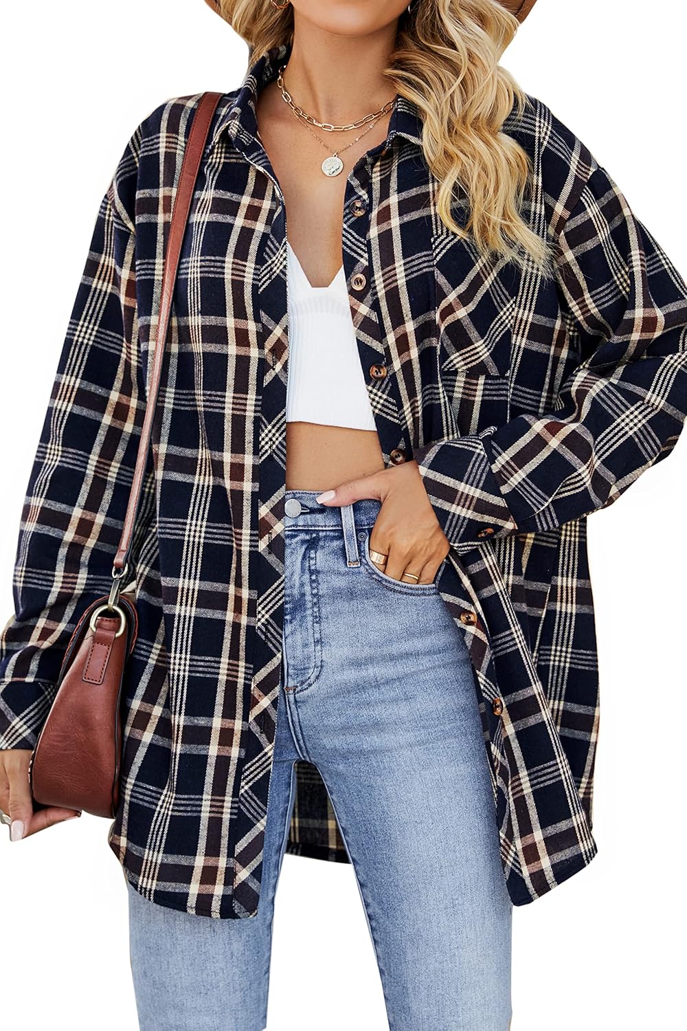 Button-Down Flannel Shirt