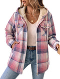 Fleece Lined Hooded Shacket