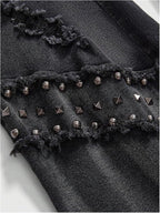 Studded Cargo Jeans
