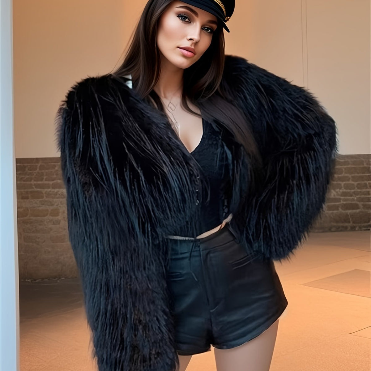 Sherpa Short Coat