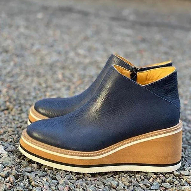 Riva | Platform Slip-On Chelsea Boots for Women