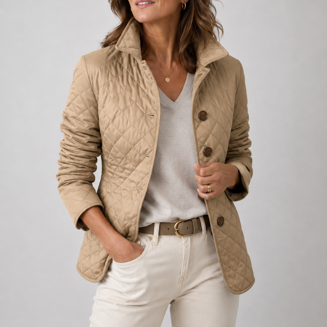 Elliana | Lightweight Quilted Jacket