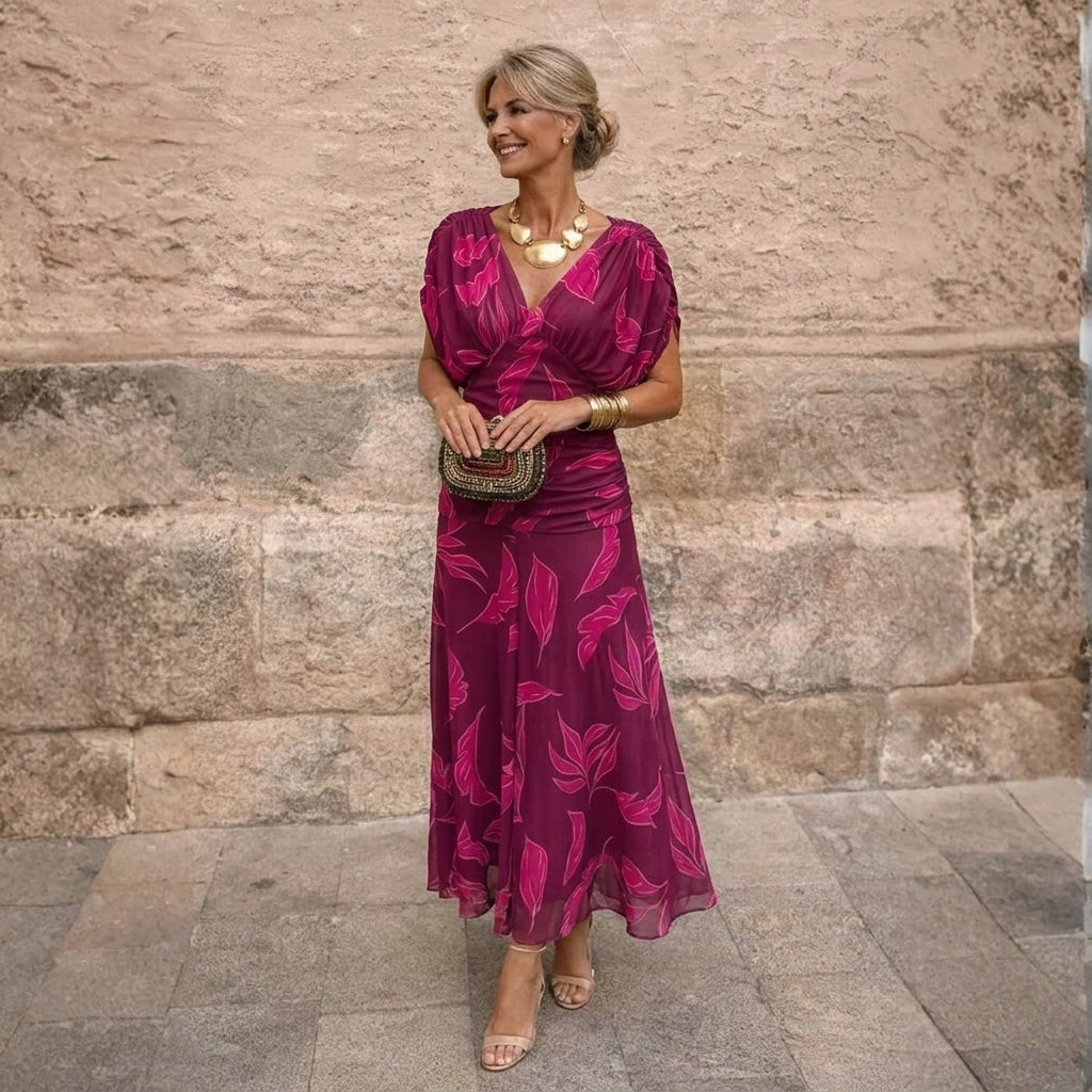 Mikaela | Off-Shoulder Maxi Dress