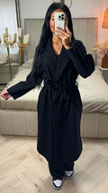 Long Belted Coat