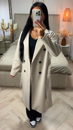 Long Belted Coat
