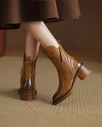 Alexandra | Block Heel Ankle Boots for Women