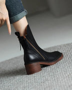 Alexandra | Block Heel Ankle Boots for Women