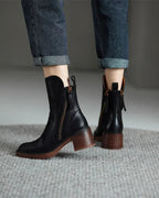 Alexandra | Block Heel Ankle Boots for Women