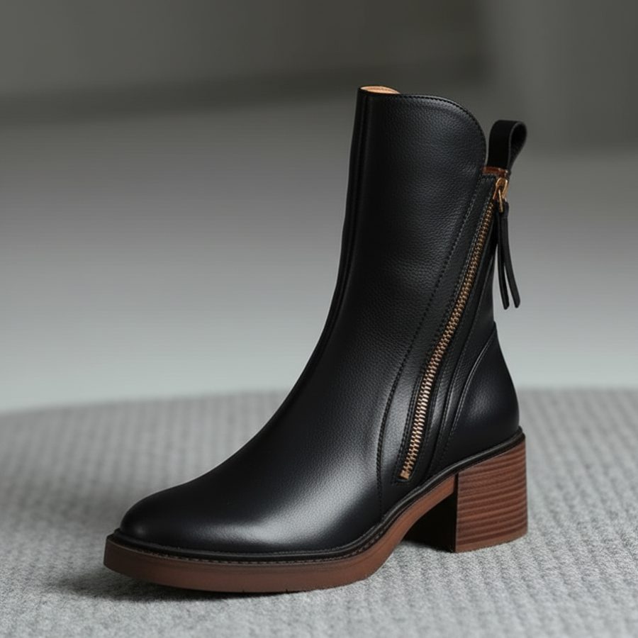 Alexandra | Block Heel Ankle Boots for Women