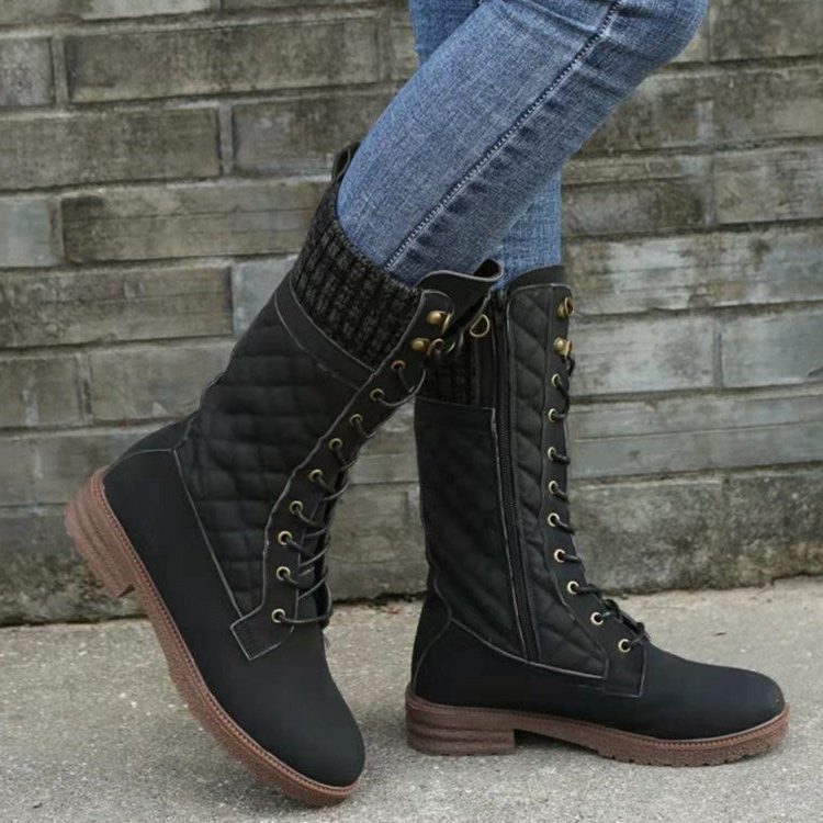 Ameline | Winter Boots with Lace-Up for Women