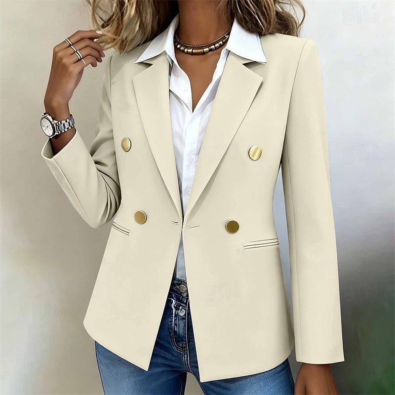 Amrita | Double-Breasted Tailored Blazer for Women